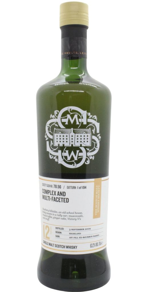 Ben Nevis 2009 SMWS 78.56 Complex and multi-faceted (2022)