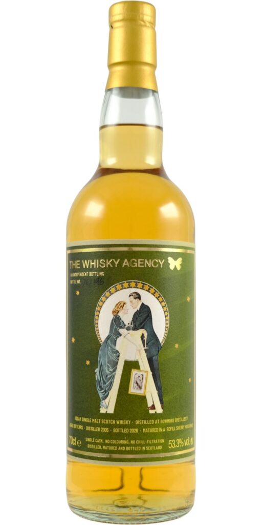 Bowmore 2005 The Whisky Agency 'Green label' (2026)