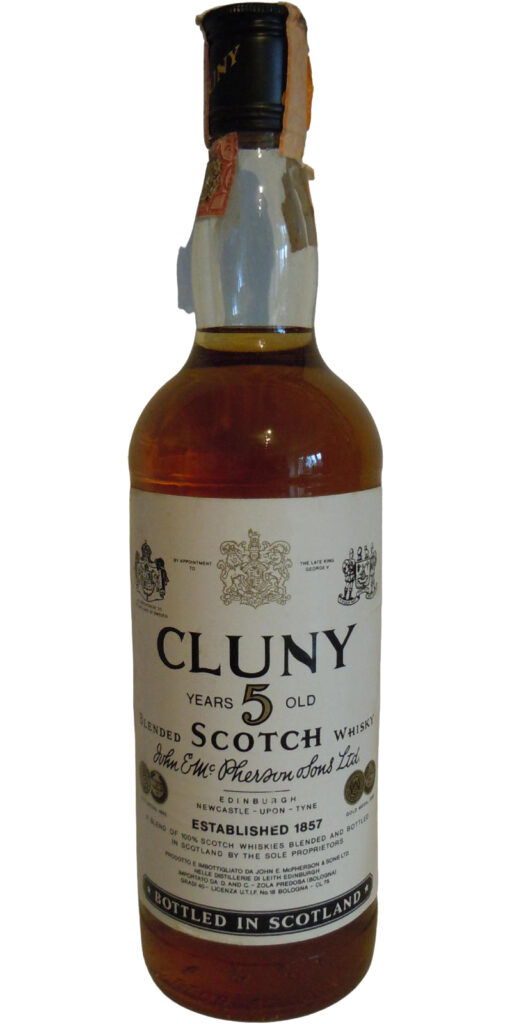 Cluny 5-year-old Blended Scotch Whisky (1970s)