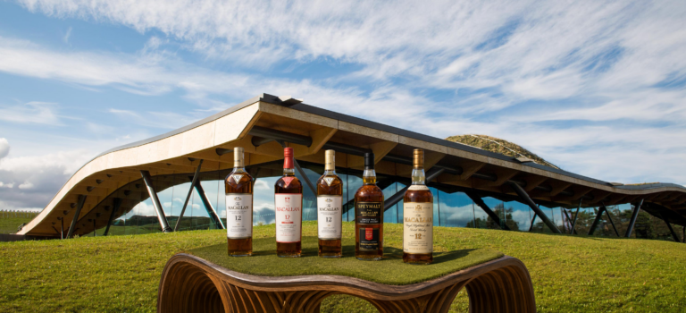 Four Macallan 12 yo and a 20 yo Speymalt Four Macallan 12 and Speymalt 20
