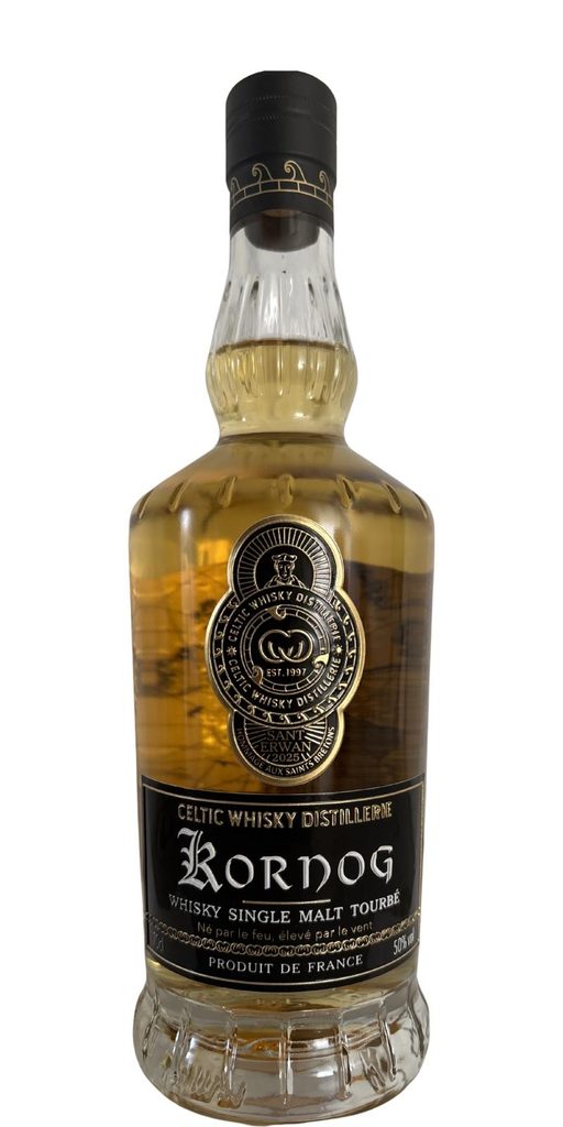 Kornog Sant Erwan 2025  French peated whisky
