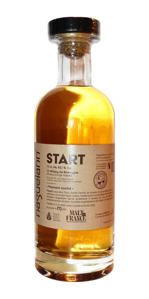 Naguelann Start (2025) French peated whisky