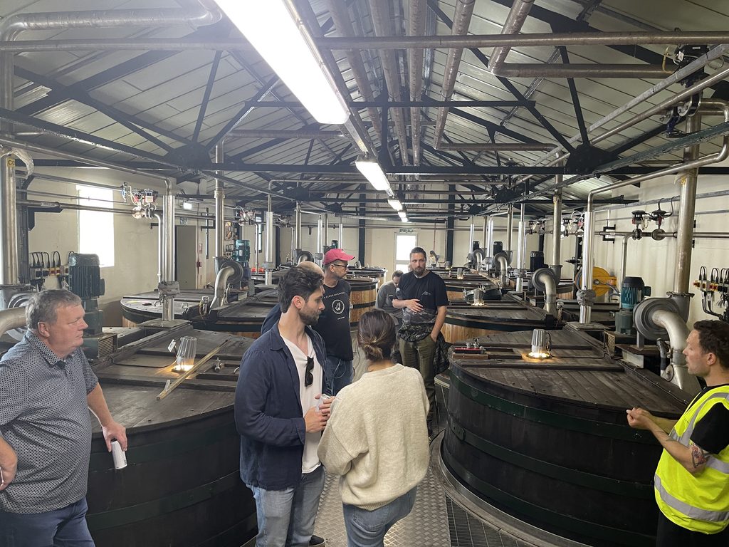 Wooden Washbacks at Lagavulin Distillery
